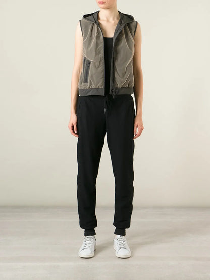 Hooded Mesh Gilet
