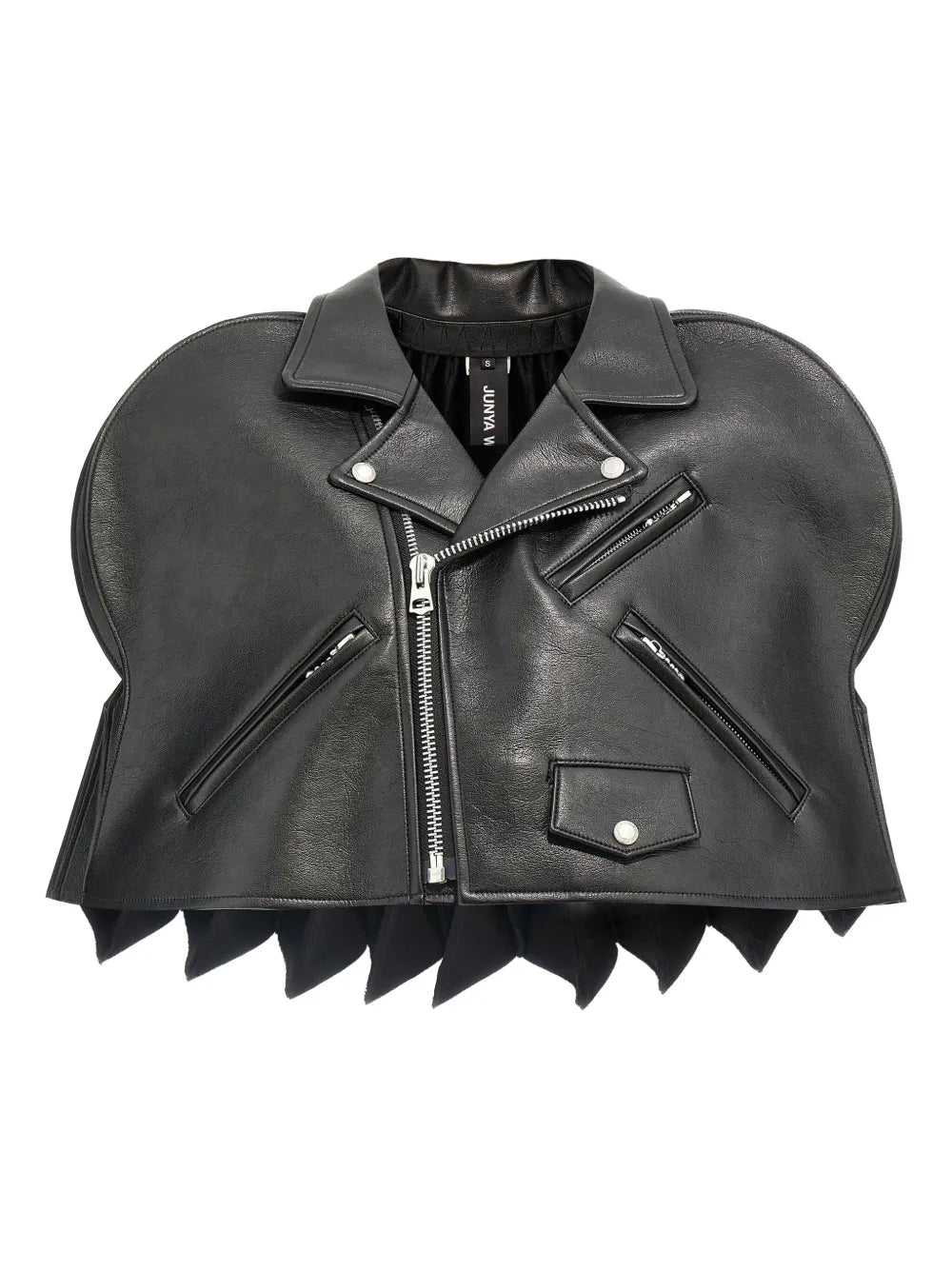 Crocodile-Embossed Structured Jacket
