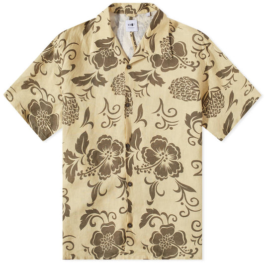 Ole Linen Floral Vacation Shirt