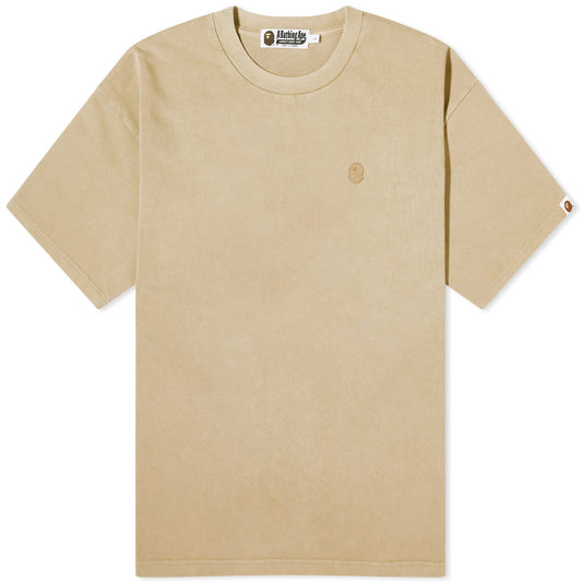 One Point Garment Dyed Pocket T-Shirt