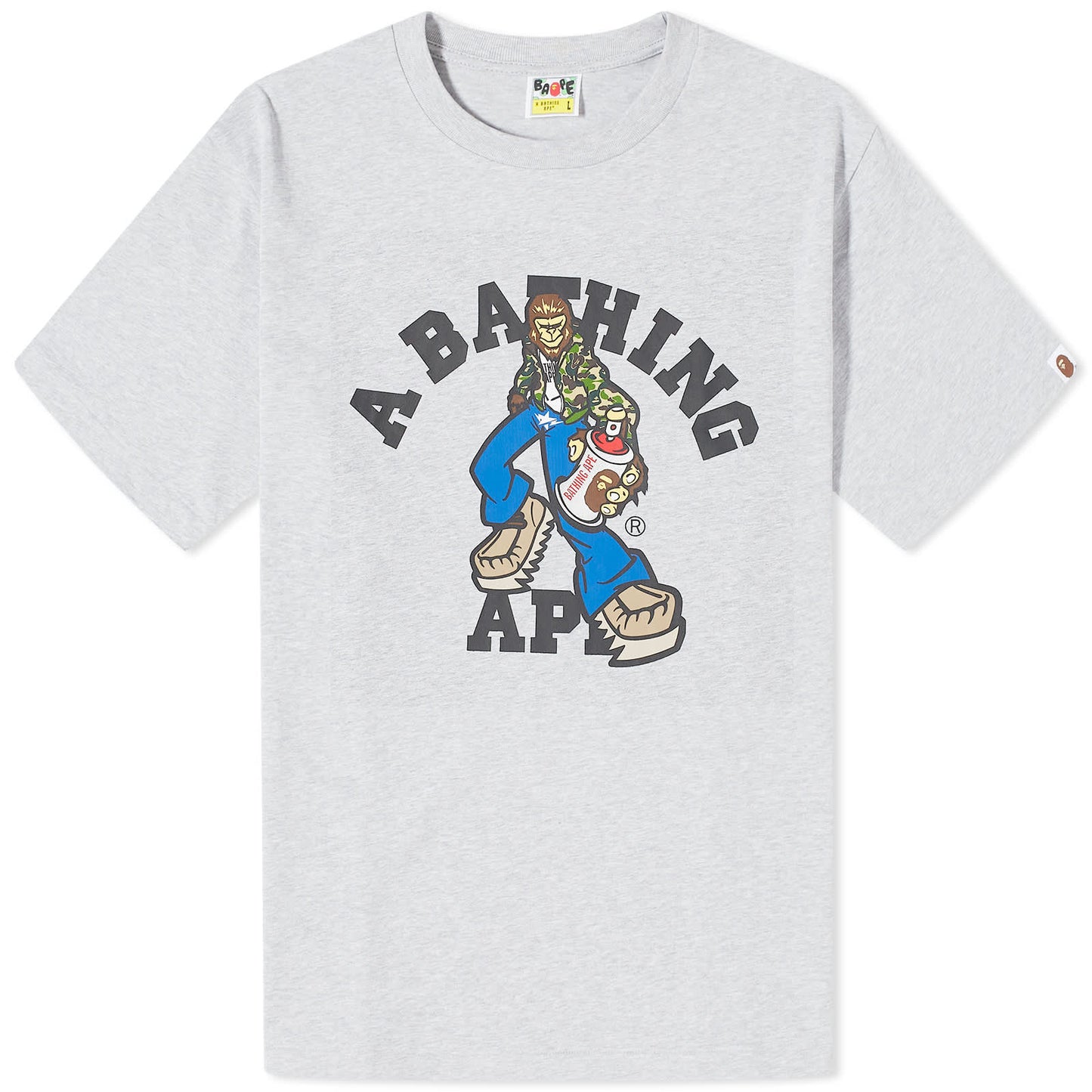 Graffiti Character College T-Shirt