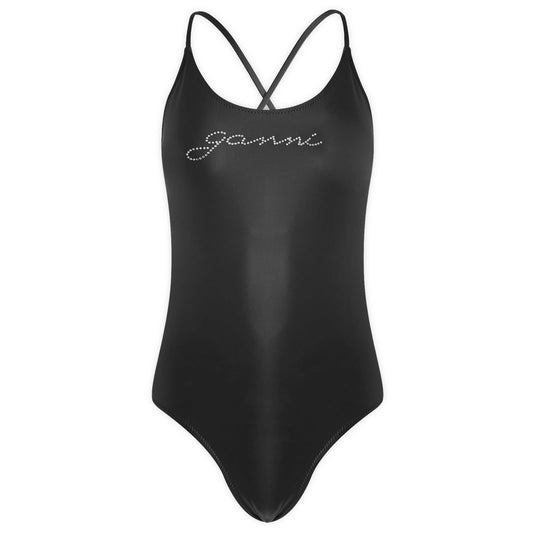 Graphic Tie String Swimsuit
