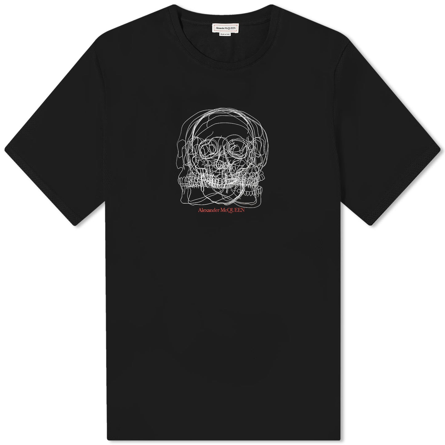 Sketch Skull Print T-Shirt