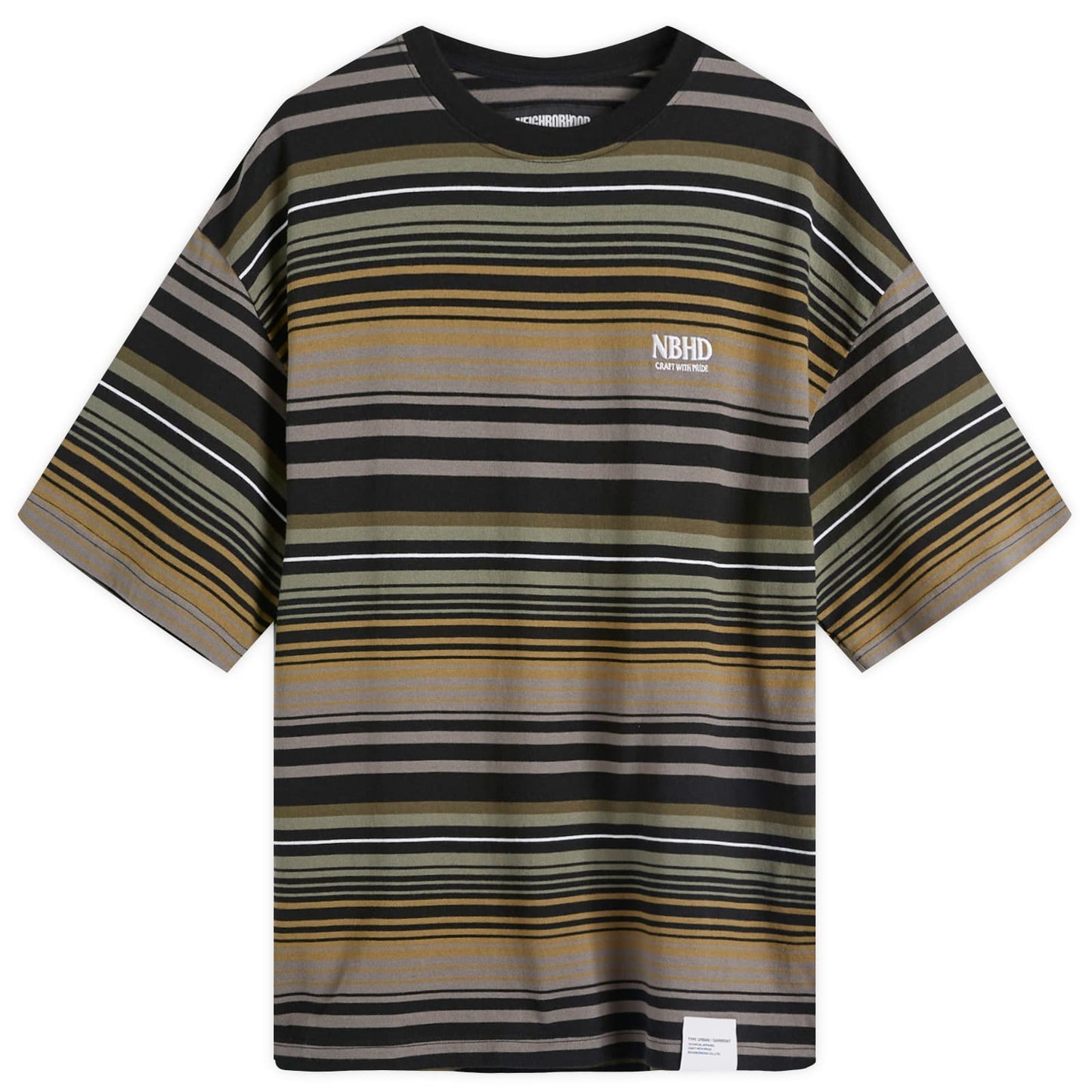 Stripe Crew Neck T-Shirt