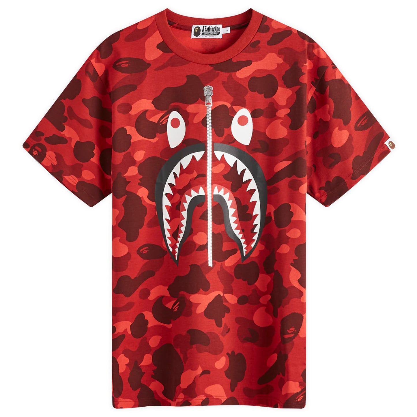 All Over Colour Camo Shark T-Shirt