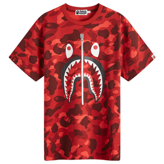 All Over Colour Camo Shark T-Shirt