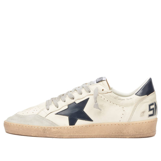 Ball Star Leather and Suede Sneaker