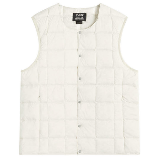 Crew Neck Down Vest