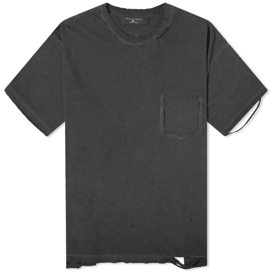 Oil Wash Folsom Pocket T-Shi