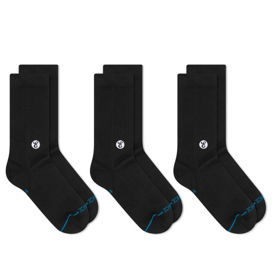 Stance for Basic Crew 3-Pack