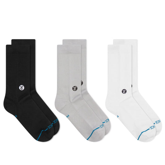 Stance for Basic Crew 3-Pack