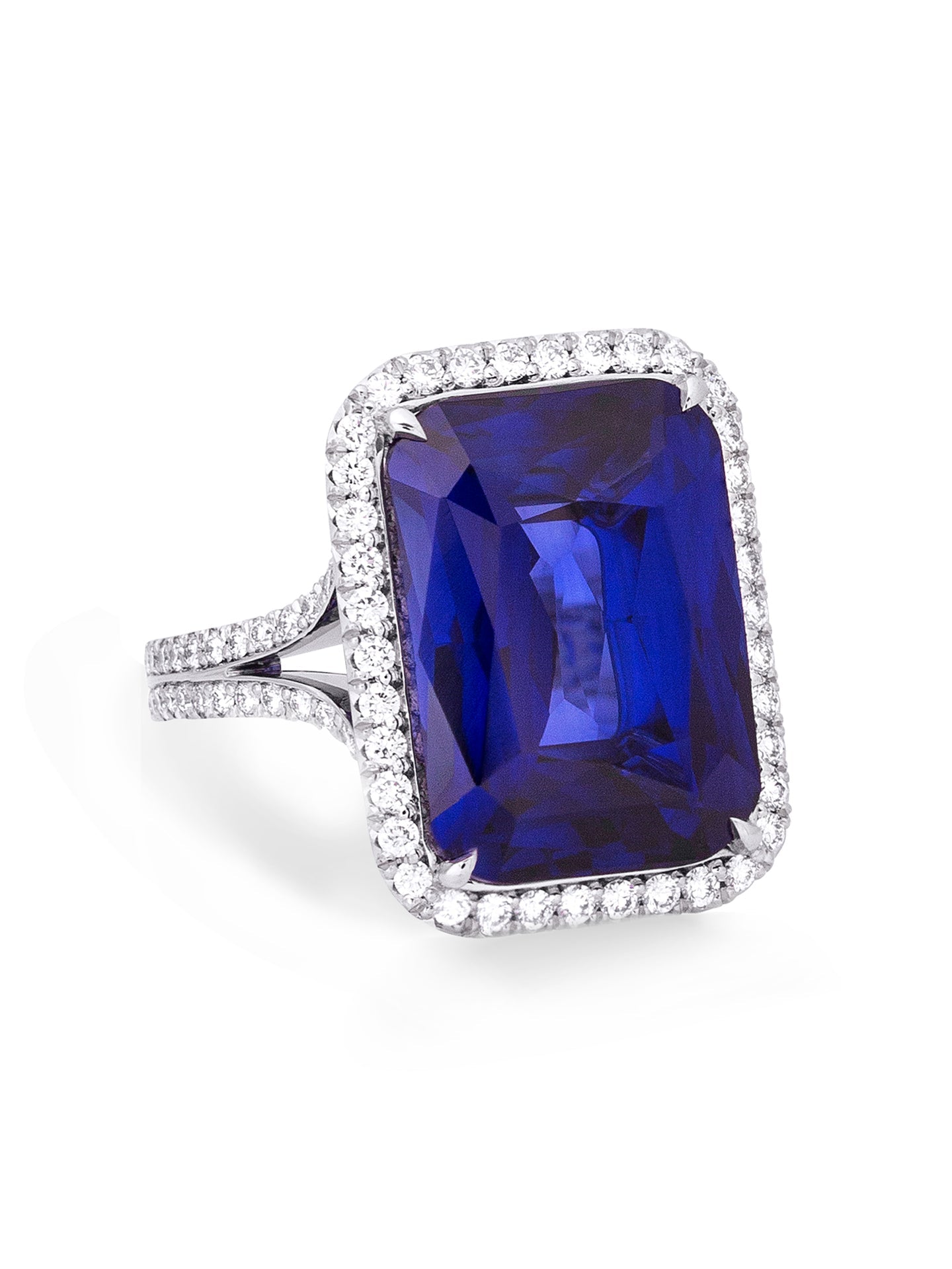 Vintage Ashoka Sapphire Ring