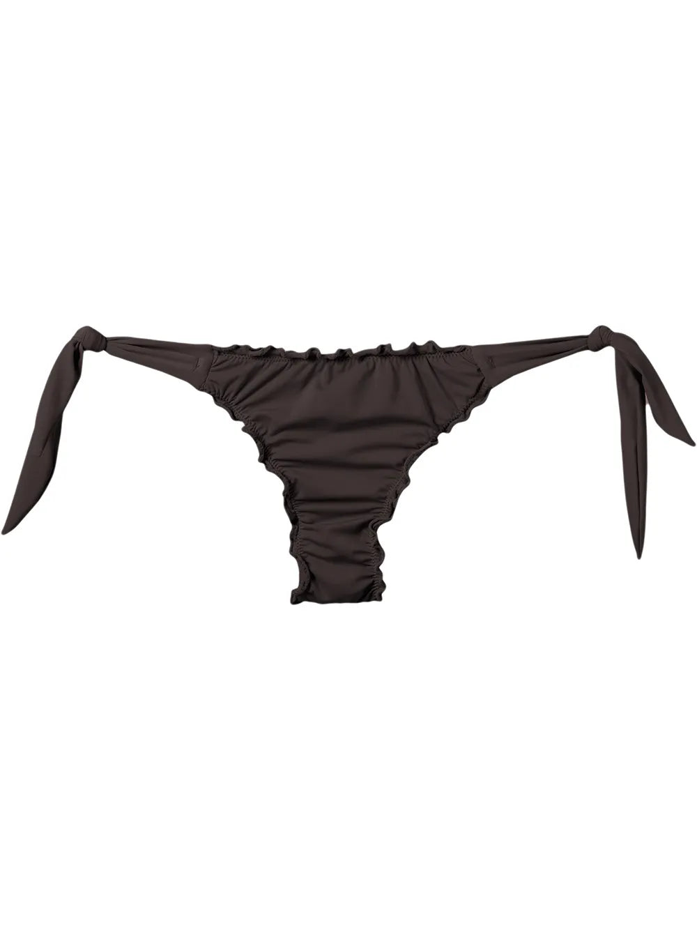 Ruffled Trim Bikini Bottom