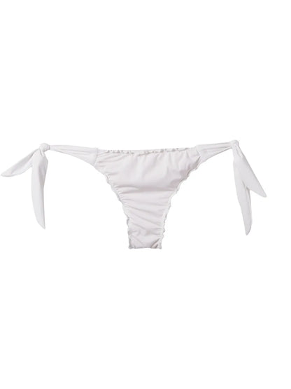 Ruffled Trim Bikini Bottom