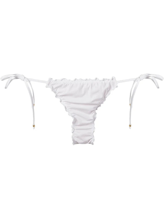 Ruffled Trim Bikini Bottom