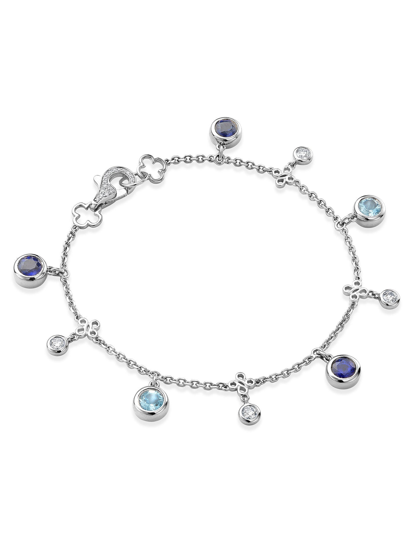 Beach Sapphire Aquamarine Bracelet