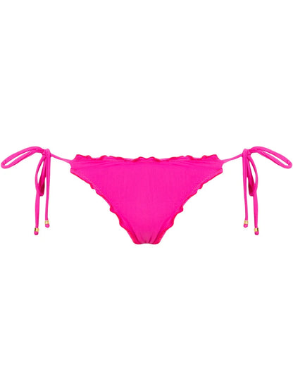 Ruffled Trim Bikini Bottom
