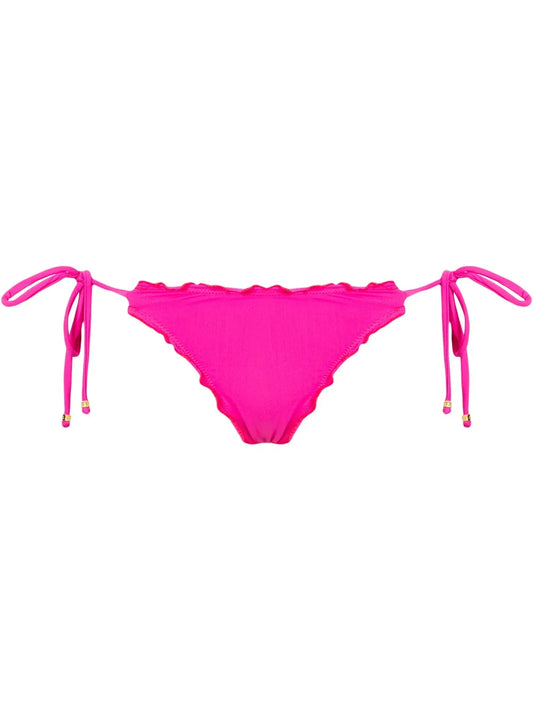 Ruffled Trim Bikini Bottom