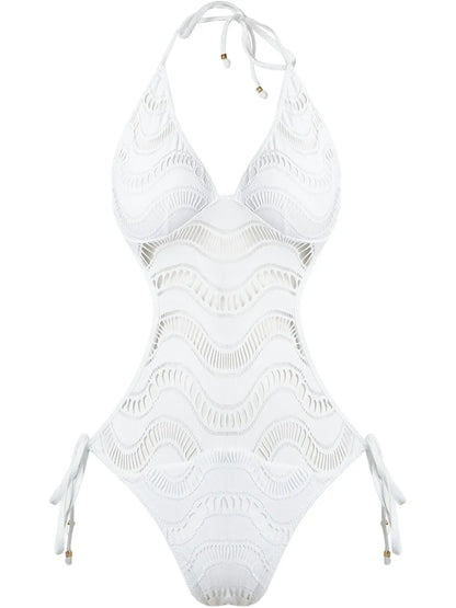 Cut Out Pattern Swimsuit