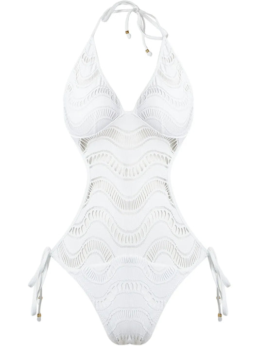 Cut Out Pattern Swimsuit