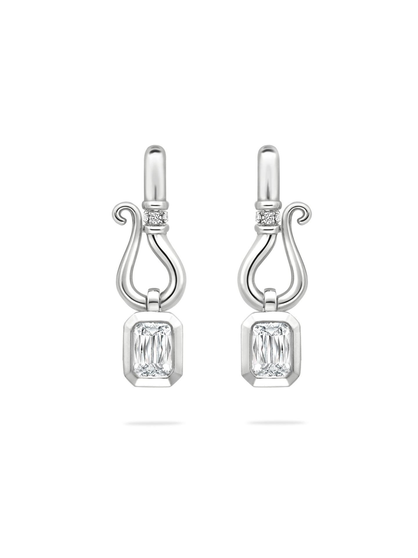 Florentine Ashoka Diamond Earrings