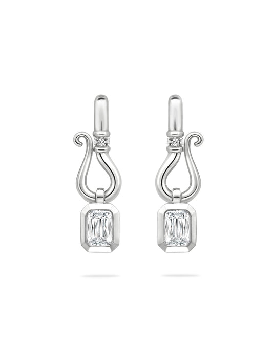 Florentine Ashoka Diamond Earrings