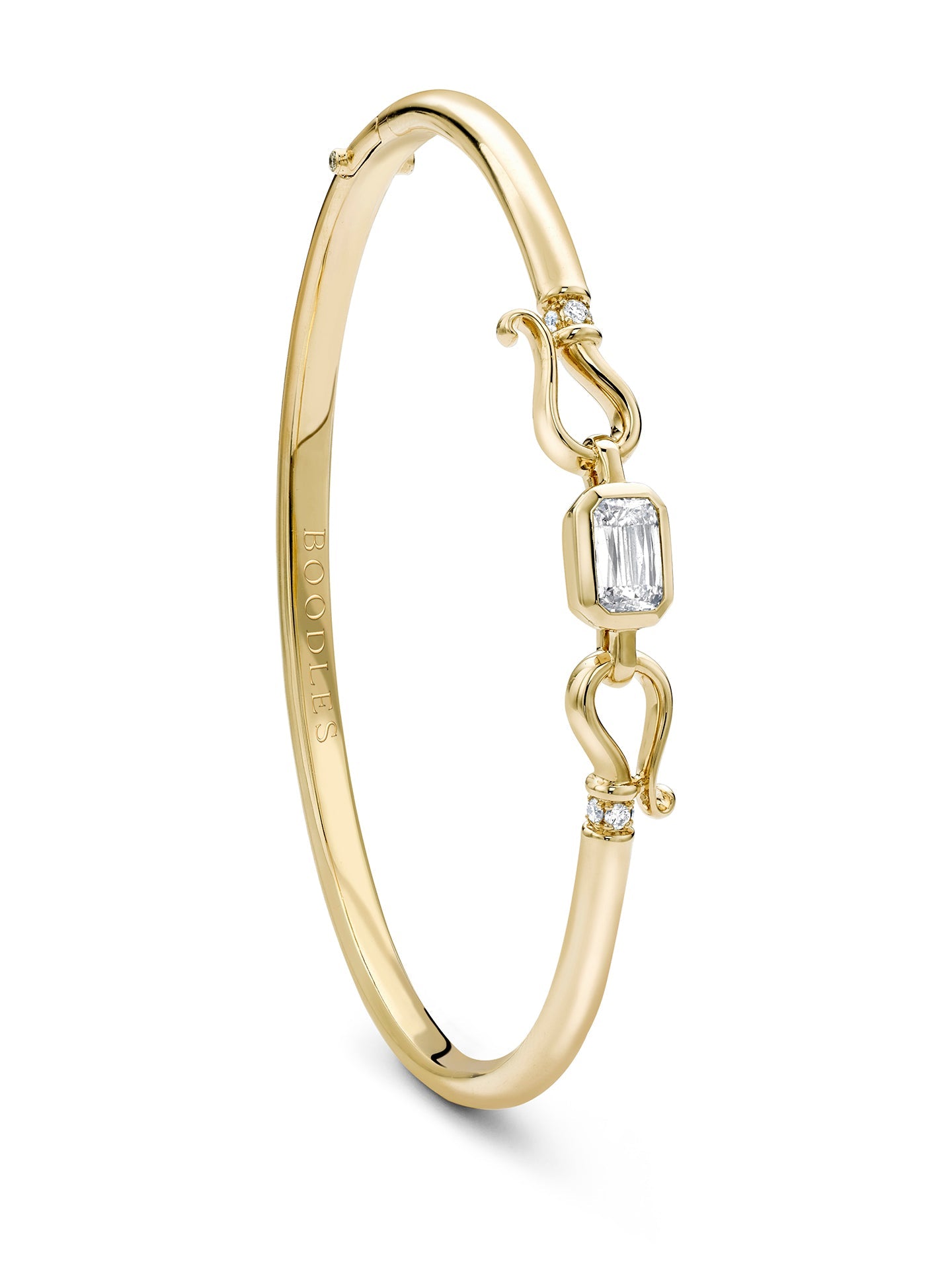 Florentine Ashoka Diamond Bangle