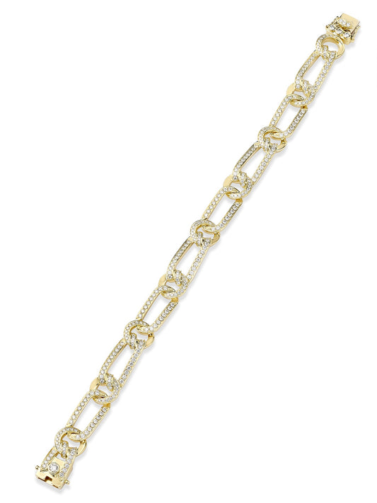 The Knot Diamond Bracelet