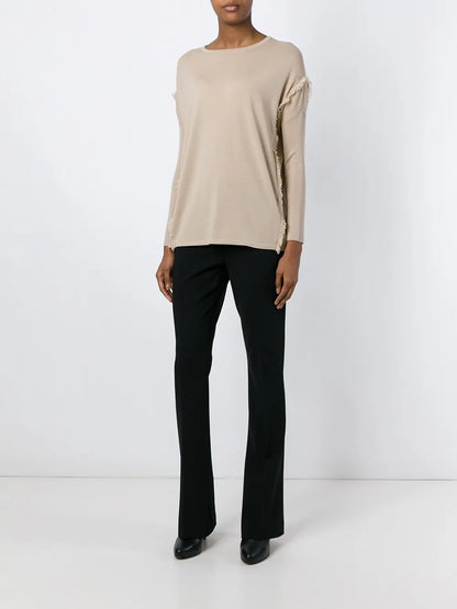 Fringed Sweater