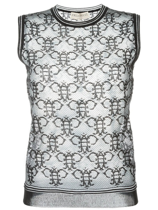 Sheer Logo Tank Top