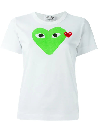 Heart Print T-Shirt