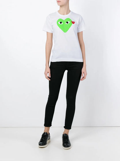 Heart Print T-Shirt