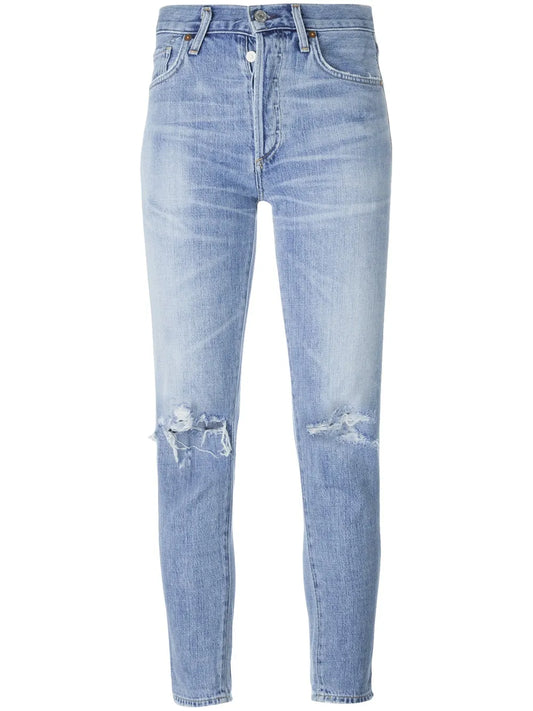Distressed Skinny Jeans