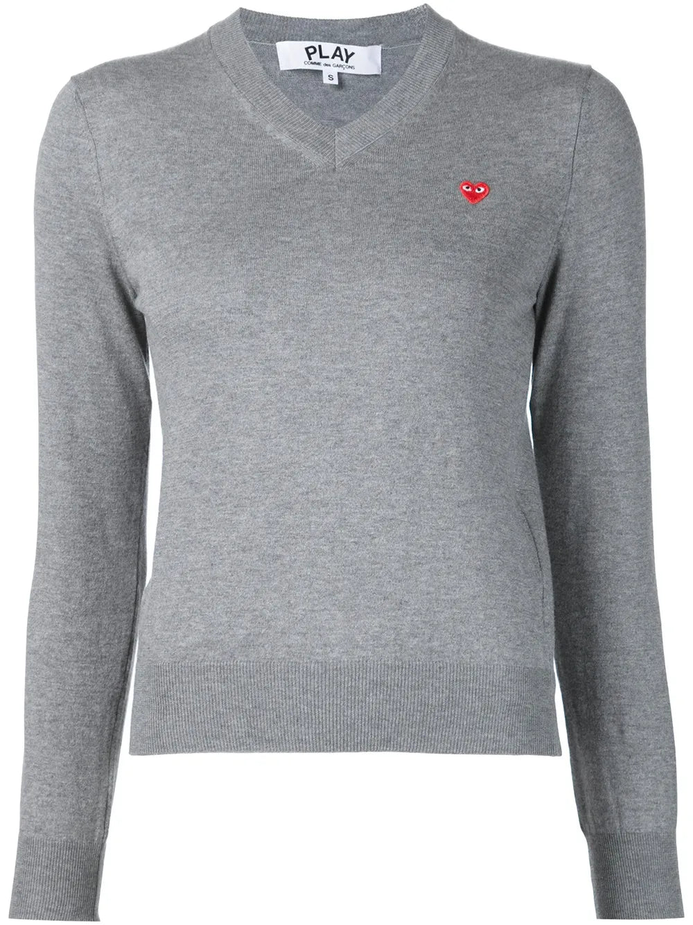 Mini Heart V-Neck Jumper
