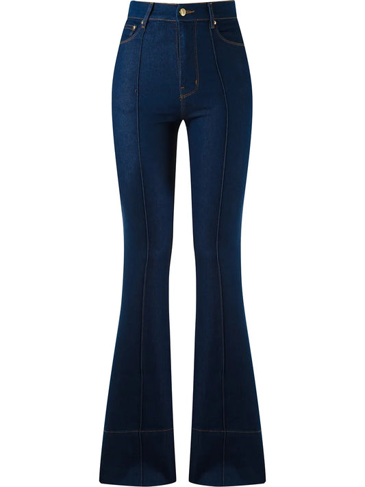 High Waist Flared Jeans