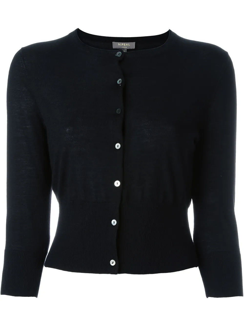 Cashmere Superfine Cropped Cardigan