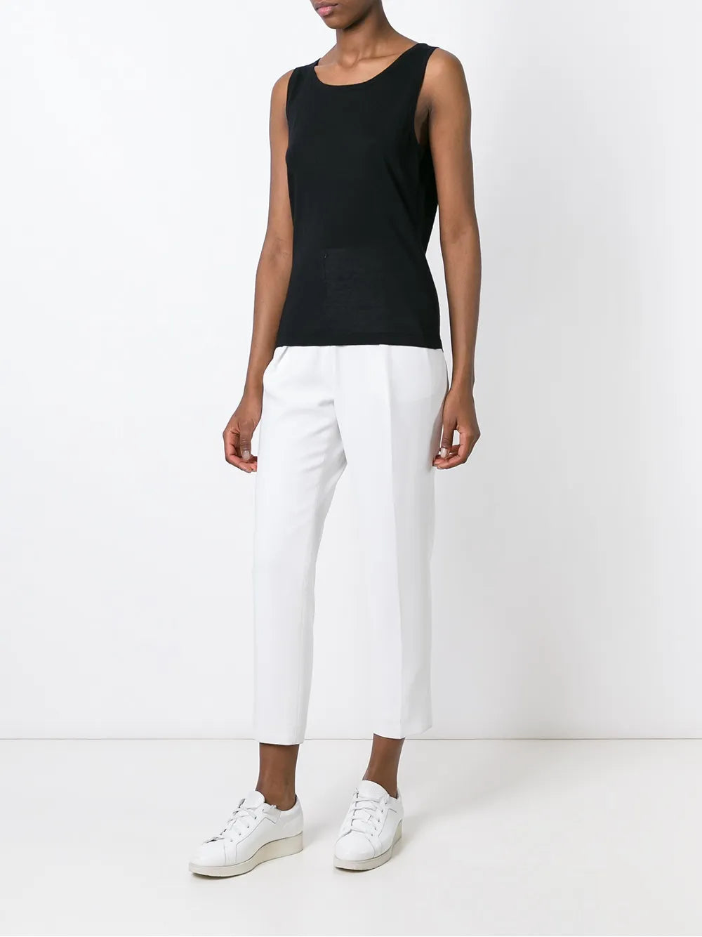 Fine-Knit Tank Top