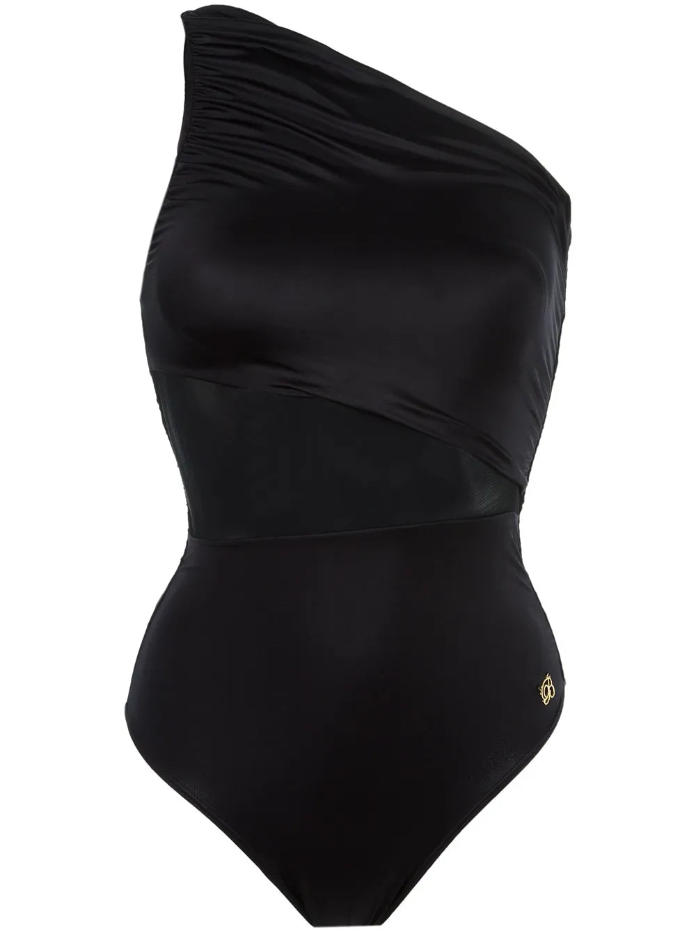 One Shoulder Draped Swimsuit