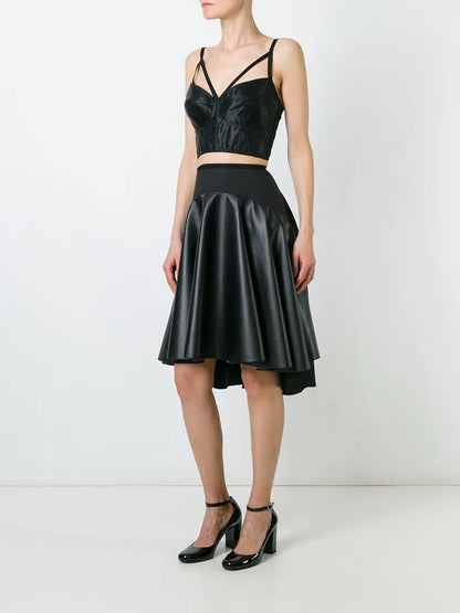 Satin Bustier Top