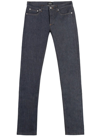 Stitch Detail Slim-Fit Jeans