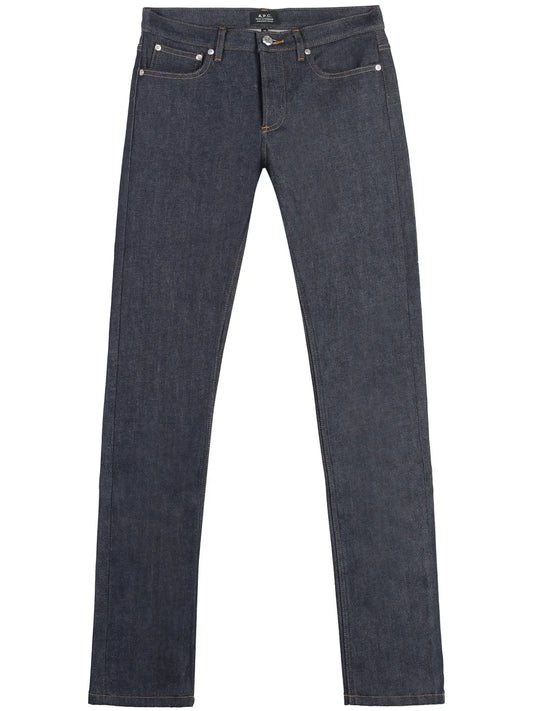 Stitch Detail Slim-Fit Jeans