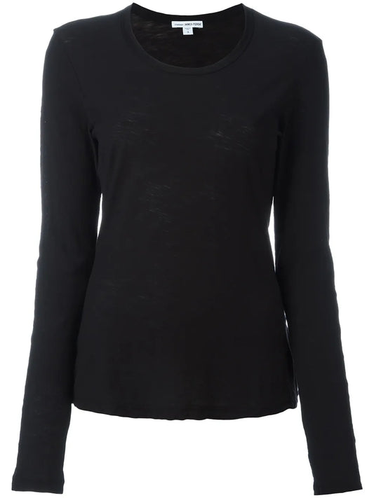 Round Neck Longsleeved T-Shirt