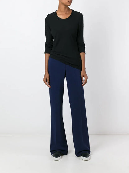 Round Neck Longsleeved T-Shirt