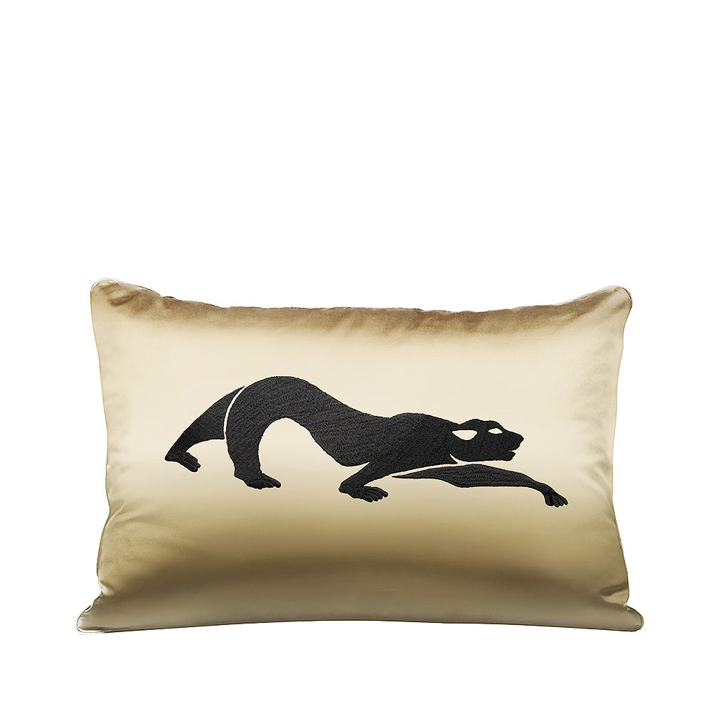 Panthère Embroidered Cushion