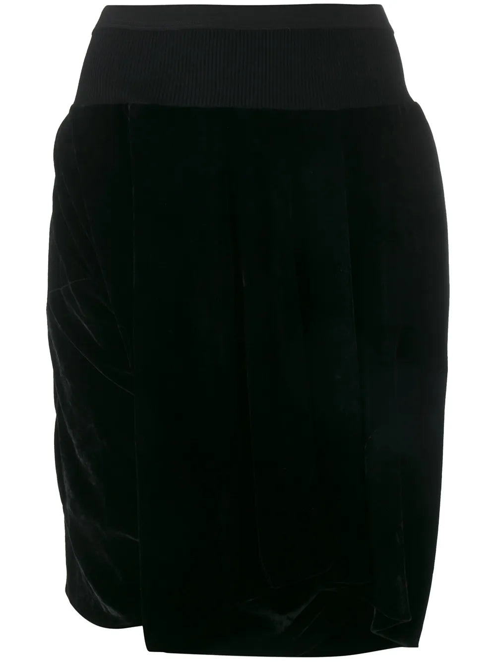 Velvet Knee Shorts