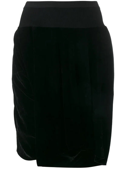 Velvet Knee Shorts