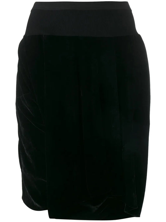 Velvet Knee Shorts