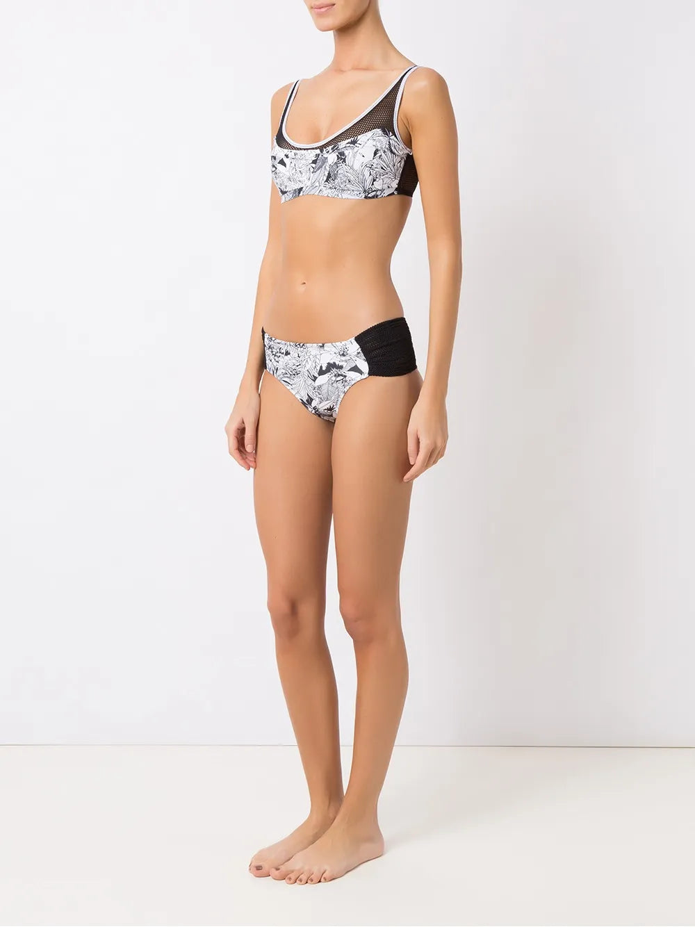 Panelled Bikini Set