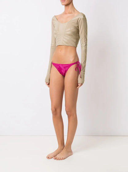 Cropped Bikini Top