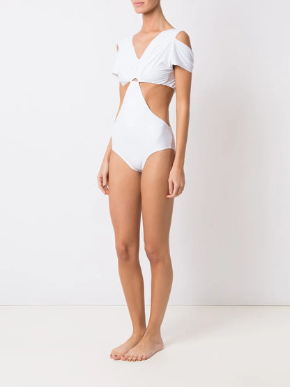 Panelled Swimsuit